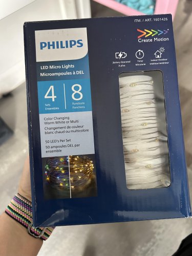 Philips LED Micro Lights - 3 Sets (Brand New, Never Used)