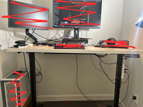 Standing desk / Bureau assis-debout